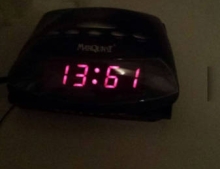 My clock is more drunk than I am.
