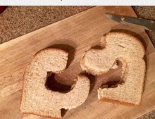 My wife wanted her sandwich cut in half.