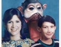 Princess Leia's Star Wars family portrait.