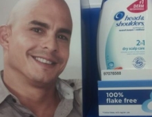 Probably Not The Best Guy To Use For A Head And Shoulders Shampoo Campaign.