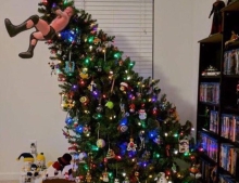 Randy Orton RKO Christmas tree ornament is the best.
