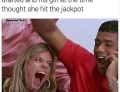 Remember when Russell Wilson got drafted and his girl thought she hit the jackpot.