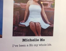 She has been a ho her whole life.