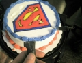 Shouldn't have bought a Superman cake.