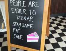 Skinny people are easier to kidnap.
