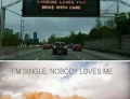 Someone loves you. Drive with care.