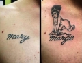 Tattoo cover up of an ex girlfriends name was a no brainer. 