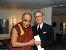 The Dalai Lama And Mr. Rogers. A Beautiful Thing.