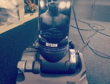 The most ruthless and best vacuum cleaner you will ever see named Mike Dyson.