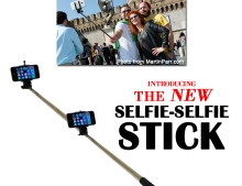 The new selfie-selfie stick makes regular selfies obsolete.