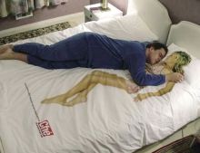 The perfect gift for your single male friends who have trouble sleeping alone.