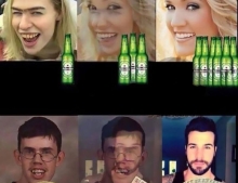 The power of beer goggles.