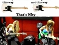 The reason guitars are shaped the way they are.