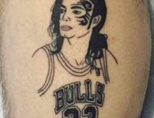 The triple Mike tattoo.