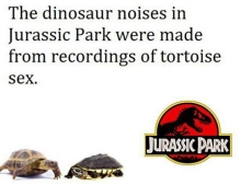 The truth about Jurassic Park.