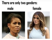 There are only two genders.