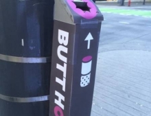These butt holes have been popping up all over town.