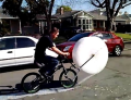 This guy has taken the joy of popping bubble wrap to a whole new level.