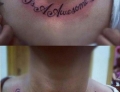 This Is How You Fix A Tattoo With Incorrect Spelling.