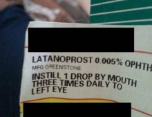 This medication label is confusing.