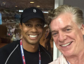 Two golf legends. Tiger Woods and Shooter McGavin.