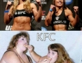 UFC vs, KFC