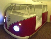 VW fans will love this Bus bed.