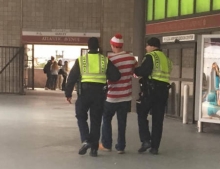Waldo has been found...and arrested.