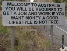 Welcome to Australia.