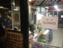 Went to buy a pack of Newports but the damn store was closed.
