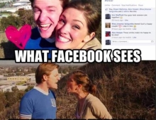 What Facebook sees vs. what really happened.