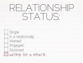 What is your relationship status?