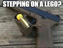 What's worse than stepping on a lego?