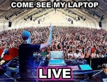 When you pay money to watch a DJ these days you are really paying just to look at their laptop on stage..