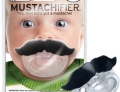 A Mustache Pacifier. Why didn't I think of that?
