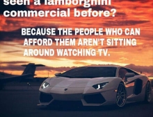 Why you have never seen a Lamborghini commercial before.