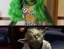 Yoda has a dark side.