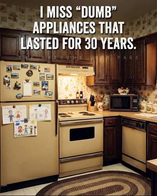 Appliances are not what they used to be.