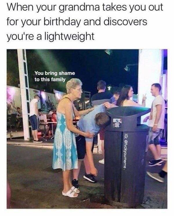 Can't hang with Grandma.