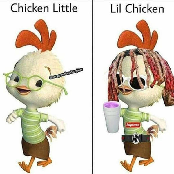 Chicken Little and Lil Chicken
