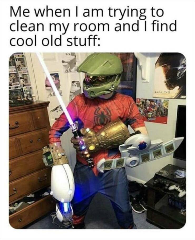 Cleaning your room can be fun.