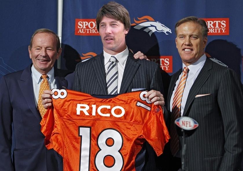 Denver Broncos sign Uncle Rico  to replace Peyton Manning as the starting QB.