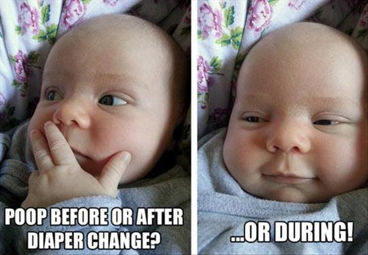 Diaper change dilemma.