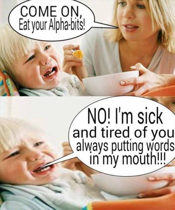 Eat your Alpha-Bits!