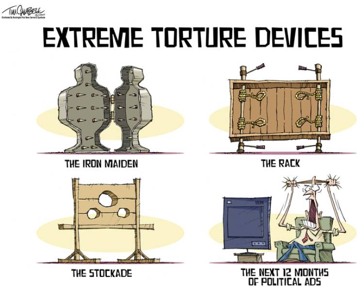 Extreme torture devices.