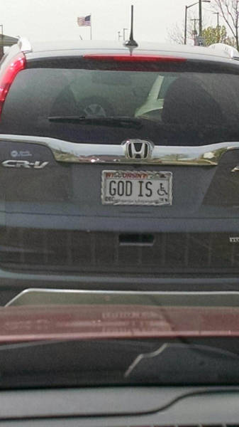 God is handicapped?