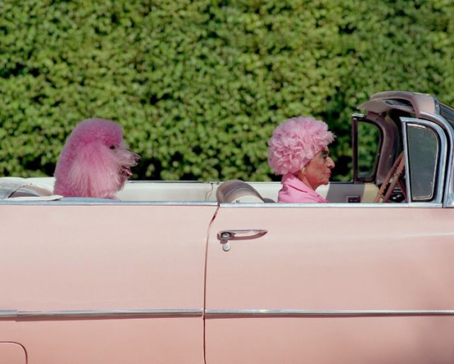 Granny loves pink.