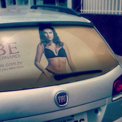 Great way to show support for Caitlyn Jenner while driving around town.