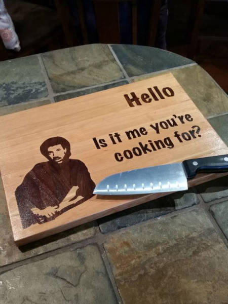Hello. Is it me you're cooking for?