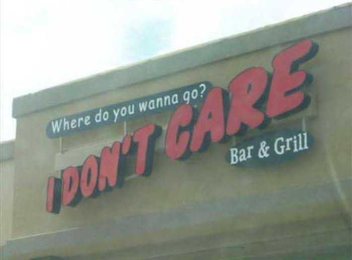 Honey, where do you wanna to go eat?
